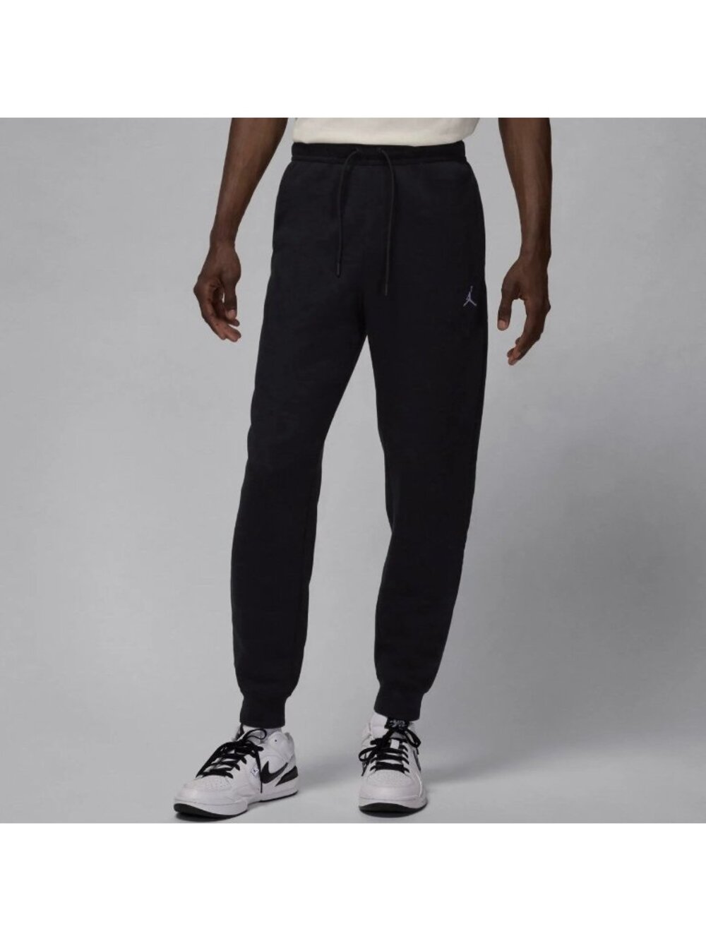 Jordan Brooklyn Fleece Sweatpants Black/White FV7277-010 Men’s Sizes